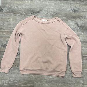 pale pink treasure & bond crew neck